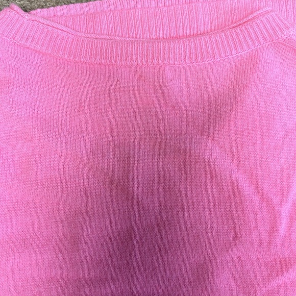 Like New J. Crew relaxed cashmere t-shirt, XL.  PG1190 - Picture 7 of 8